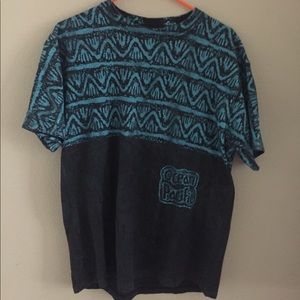 Vintage Ocean Pacific OP All Over Tee Shirt